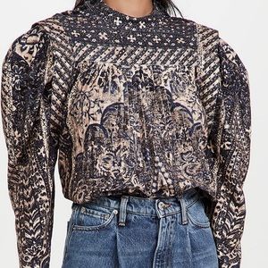 NWOT: Ulla Johnson Parker Blouse size 12